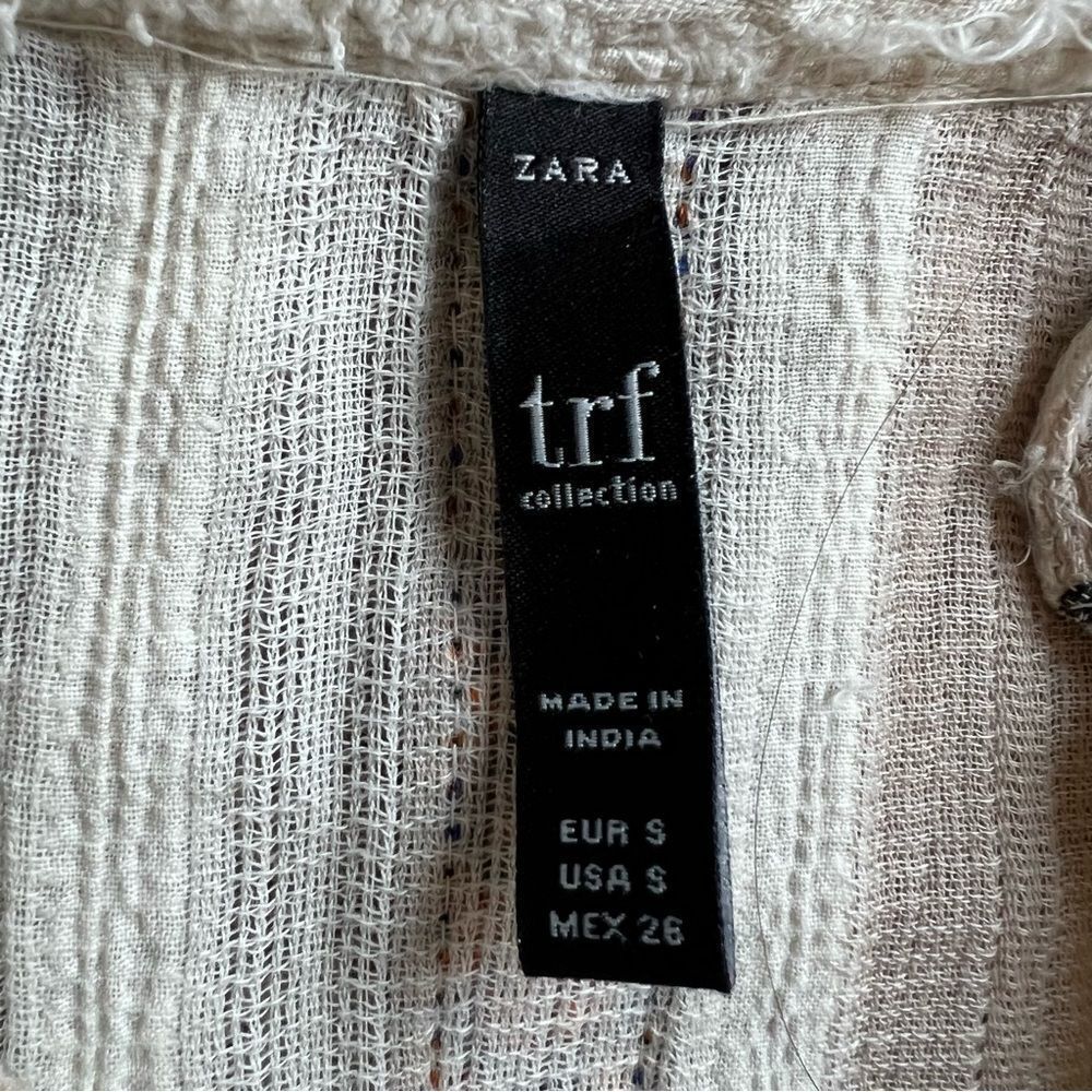 ZARA LONGLINE BOHO DUSTER - Picture 7 of 16